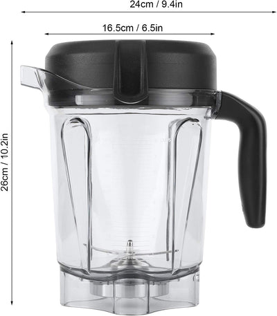 Mixbecher, Mixerersatz, Transparent Safe Ungiftig für Maschinen der Vitamix G-Serie