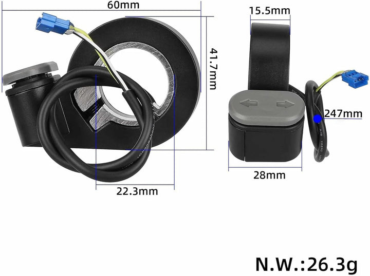 Plug and Play Blinker-Controller für Xiaomi 5/5 Max/5 Pro Controller für Elektroroller, Schalter für