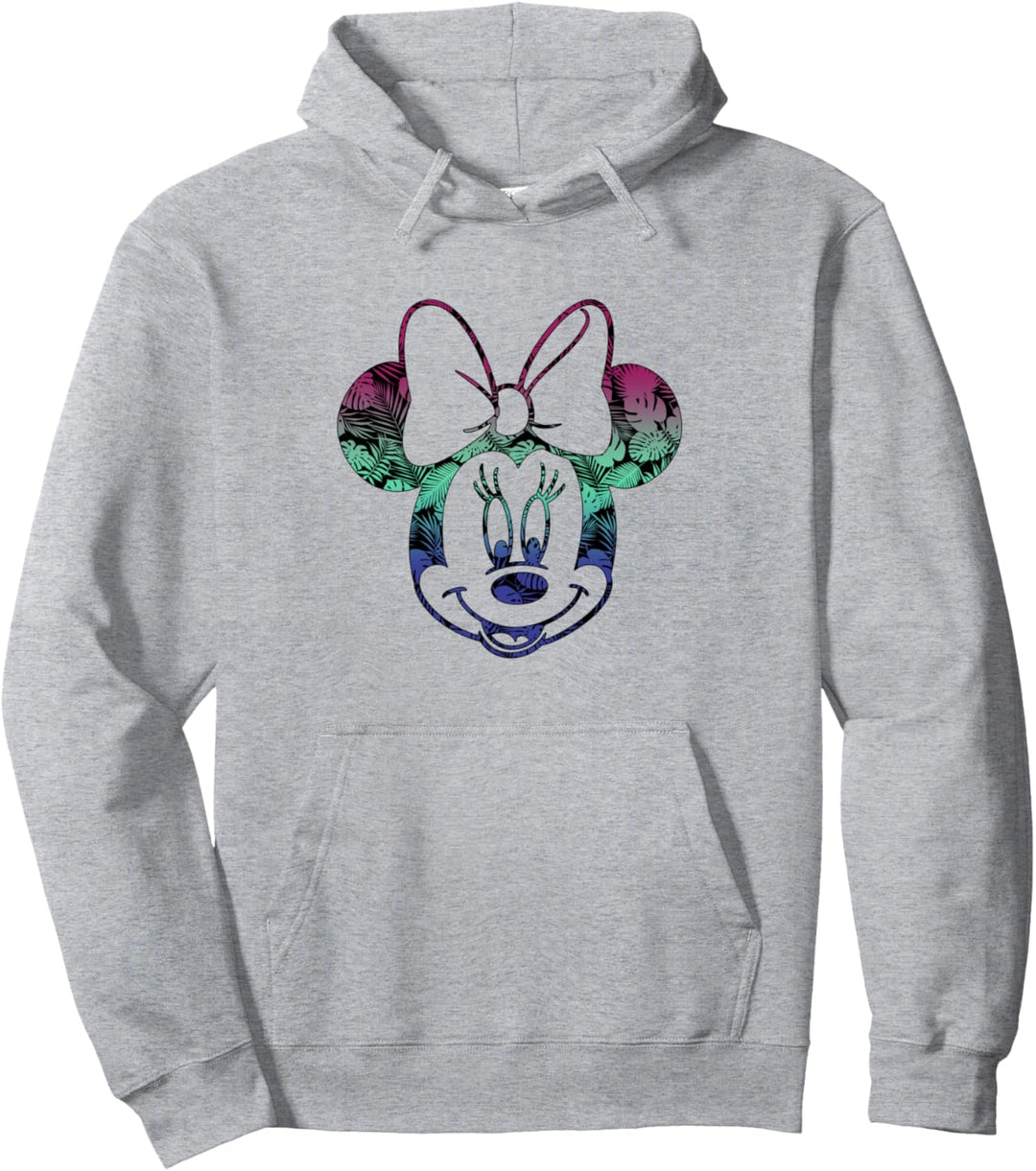 Disney Micky und seine Freunde Minnie Tropical Gradient Fill Pullover Hoodie