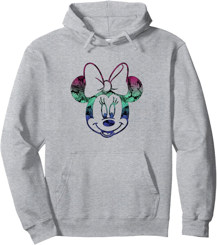 Disney Micky und seine Freunde Minnie Tropical Gradient Fill Pullover Hoodie