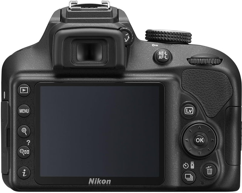 Nikon D3400 Gehäuse inkl. AF-P DX NIKKOR 18-55 mm VR schwarz