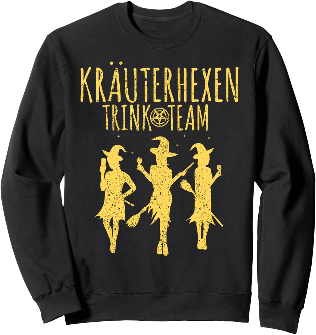 Kräuterhexe Fasching Karneval Kostüm Damen Sweatshirt