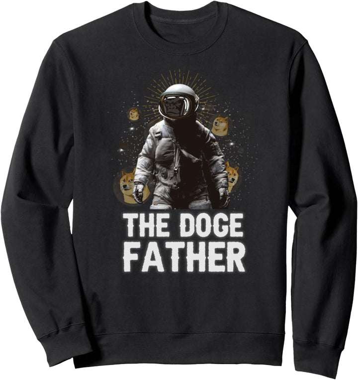 The Dogefather Crypto Meme Shirt, Dogecoin to the Moon Sweatshirt