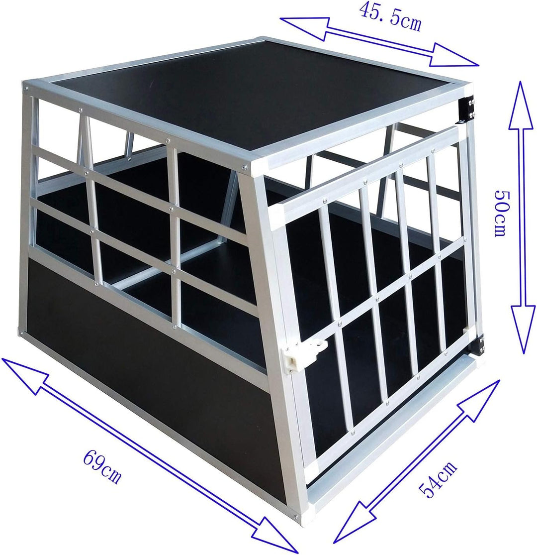 Merschbrock Trade GmbH Hundetransportbox S fürs Auto, Reisebox, Hundebox, Käfig, Transportbox