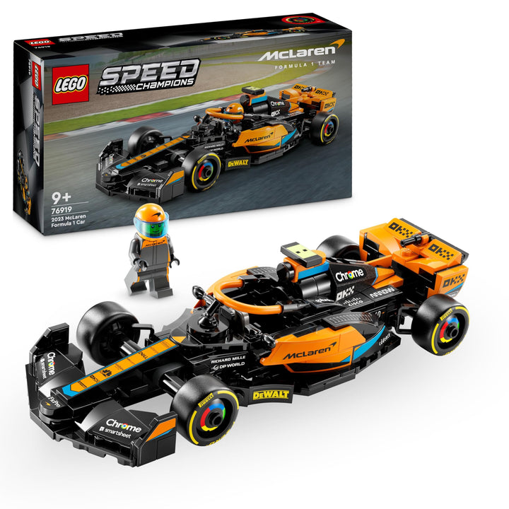 LEGO Speed Champions McLaren Formel 1 Rennwagen 2023, Spielzeug für Kinder ab 9 Jahren,Geschenkidee