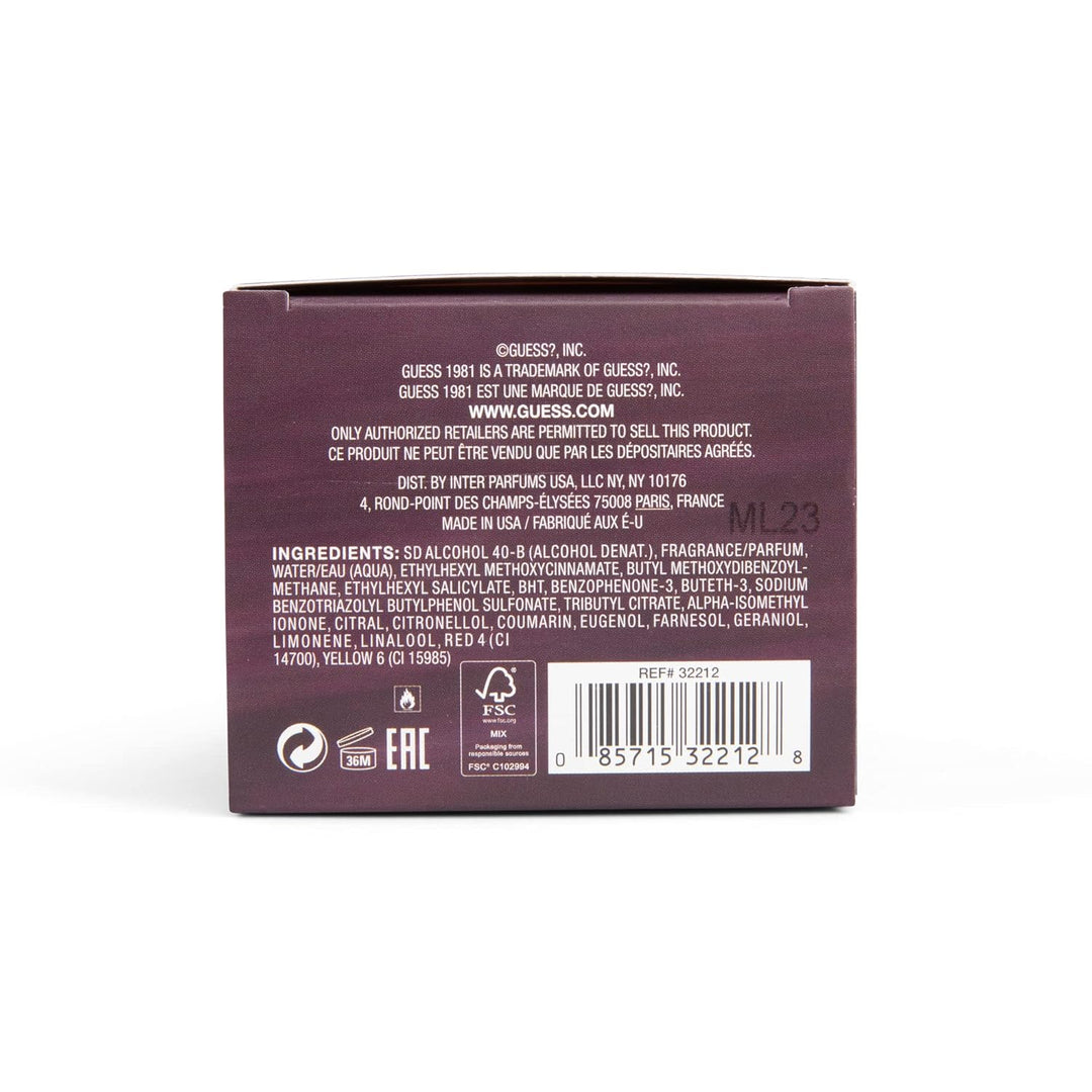 Guess 1981 Los Angeles for Men, Eau de Toilette 50ml 50 ml (1er Pack), 50 ml (1er Pack)