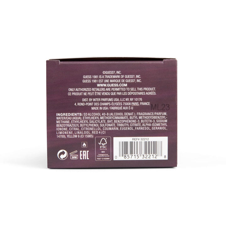 Guess 1981 Los Angeles for Men, Eau de Toilette 50ml 50 ml (1er Pack), 50 ml (1er Pack)