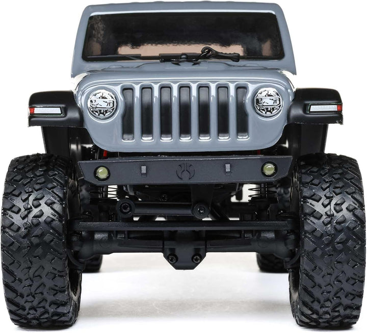 Axial RC Crawler SCX24 Jeep Wrangler 1/24 Scale 4WD RTR Grau