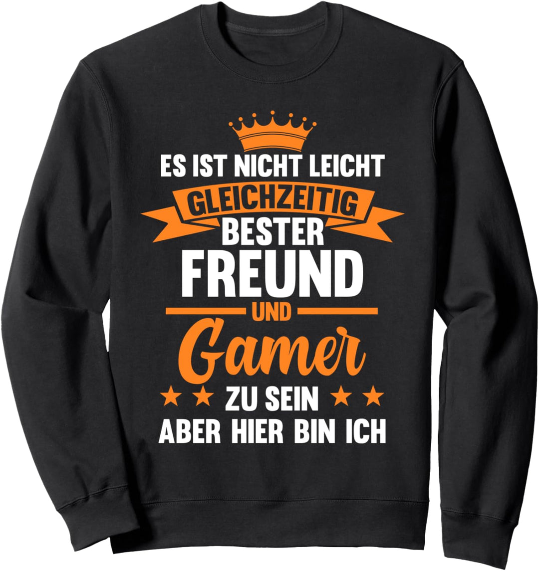 Gaming Bester Freund Gamer Zocker Sweatshirt