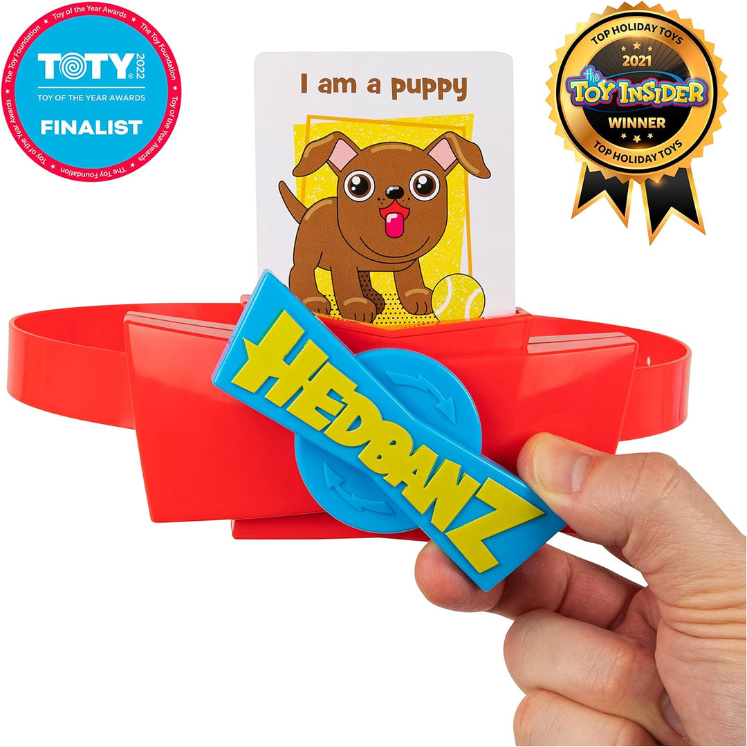 Spin Master Games 6061503 Game for and Kids Aged Over 6 Hedbanz Blastoff Spiel für Familien und Kind