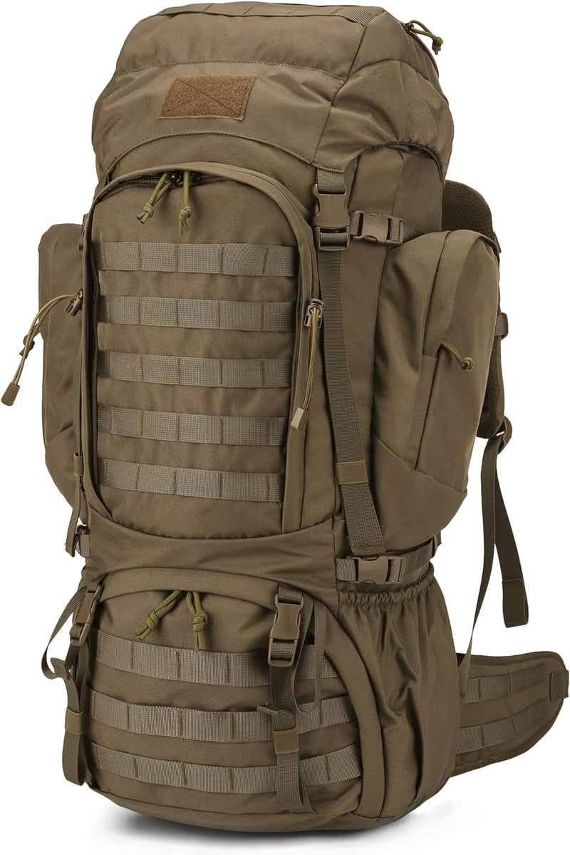 Mardingtop 50/60 Liter Erwachsene Taktischer Trekkingrucksacke Rucksack Outdoor Wanderrucksäcke Khak
