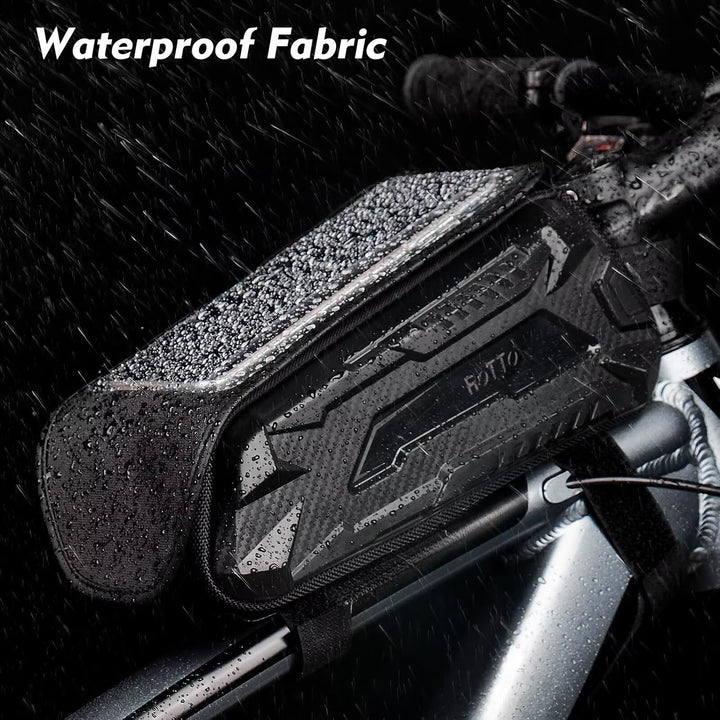 ROTTO Fahrrad Rahmentasche Handyhalterung Wasserdicht Fahrradtasche Rahmen Harte Schale Handytasche