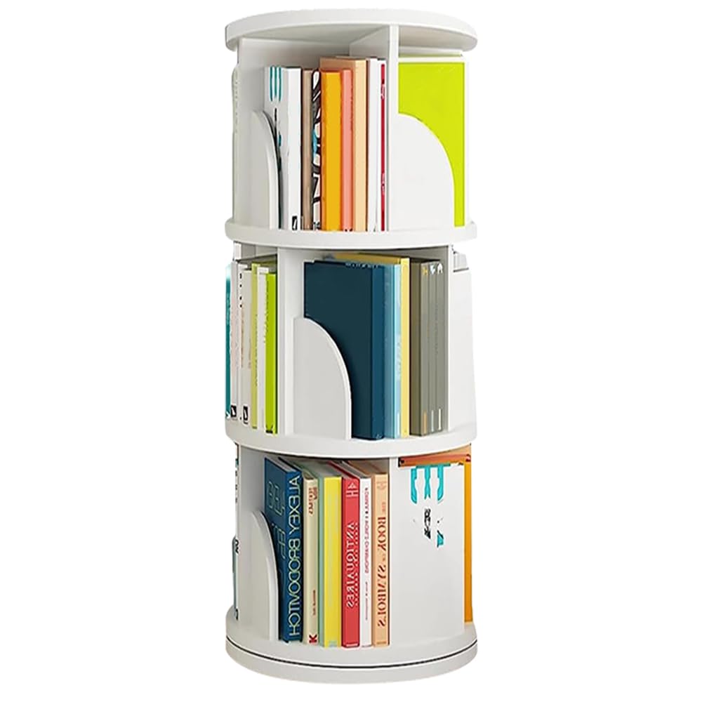 homewell Kinder Bücherregal aus MDF, 4 Fächer Bücherständer für Kinderzimmer, Bücherregal Aufbewahru