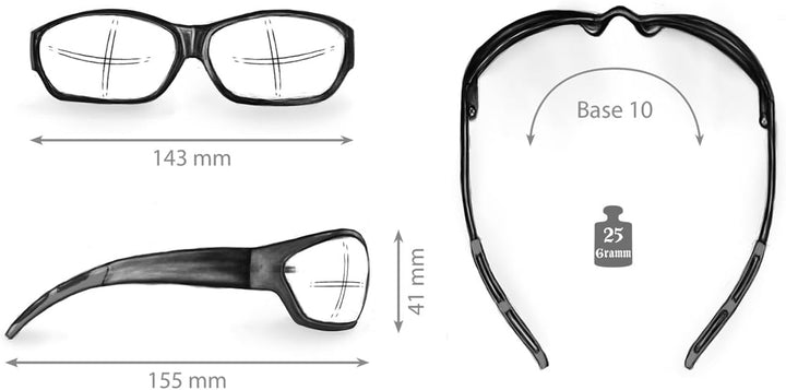 HELLY® - No.1 Bikereyes® | Bikerbrille, Motorrad Sonnenbrille, Motorradbrille | beschlagfrei, winddi