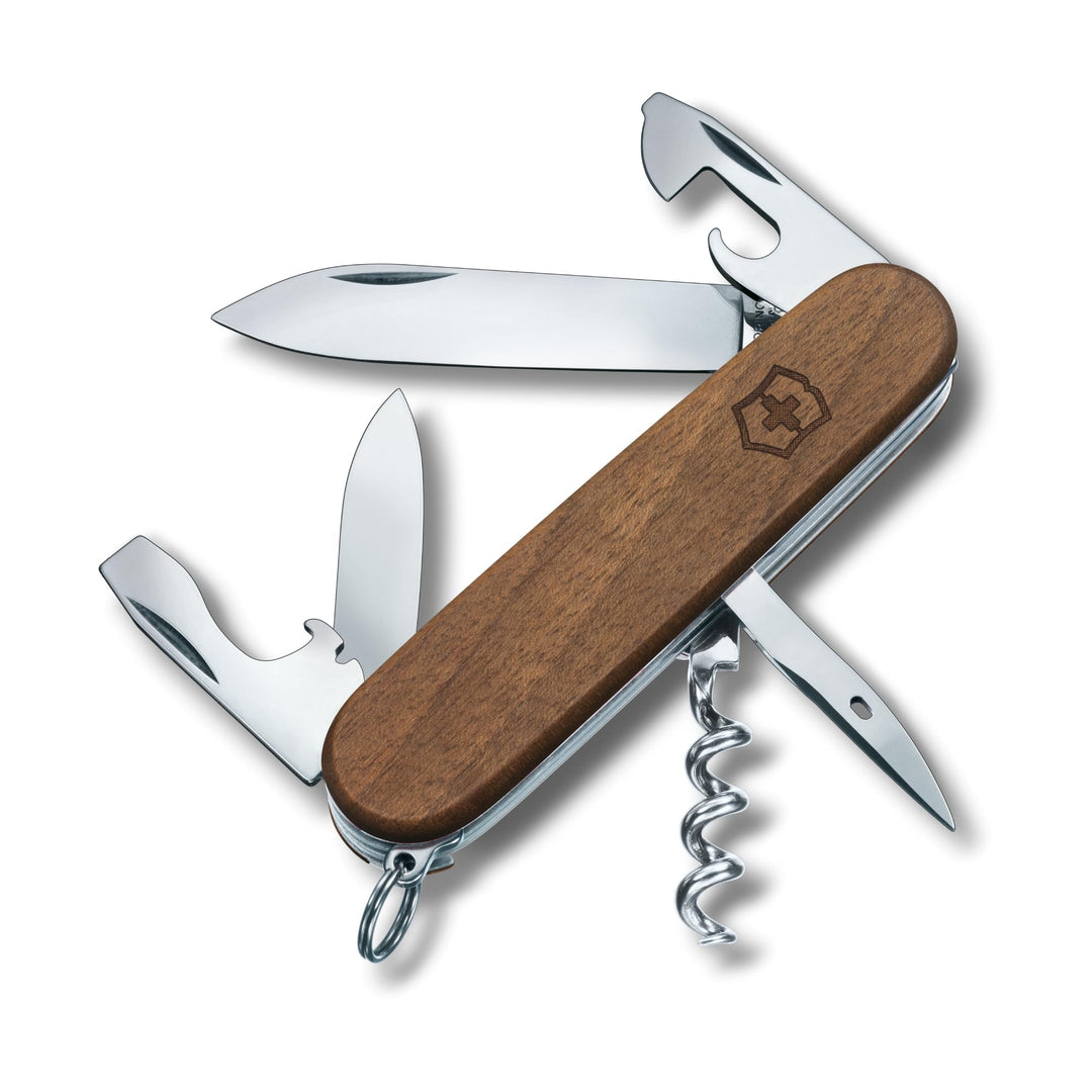Victorinox Schweizer Taschenmesser, Spartan, Swiss Army Knife, Multitool, 10 Funktionen, Kombi-Spitz
