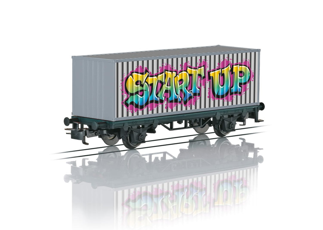 44831 H0 Containerwagen 'Graffiti', Ep.V, WS