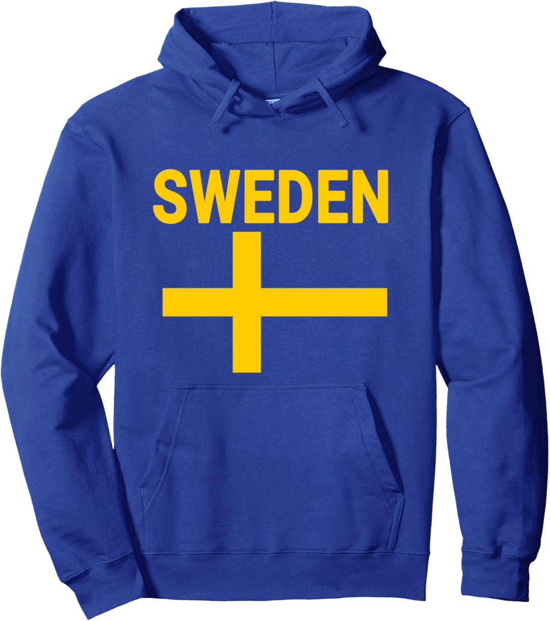 Schweden Flagge Schwedisch Stolz Pullover Hoodie