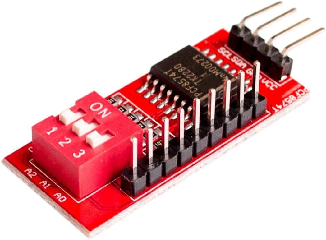 5 Stück PCF8574 PCF8574T I/O zu I2C Port IIC Schnittstellenmodul erweitert in Kaskade