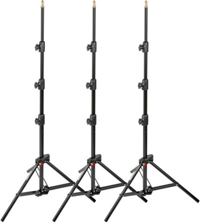 Manfrotto 3er-Pack Stativ Mini Compact