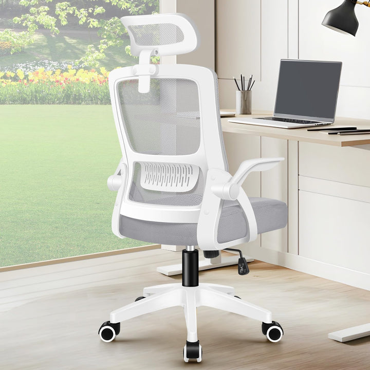 ALFORDSON Bürostuhl Chefsessel Netzstuhl ergonomisch Schreibtischstuhl Wippfunktion höhenverstellbar