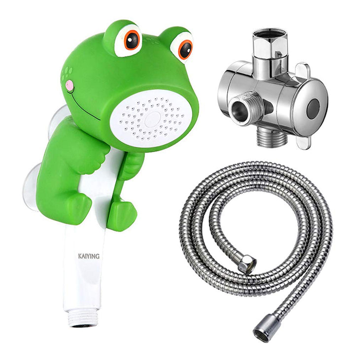 KAIYING Duschköpfe für Kinder, Cartoon Wasserfluss Sprühdusche, Duschaufsatz für Kleinkinder, Baby h