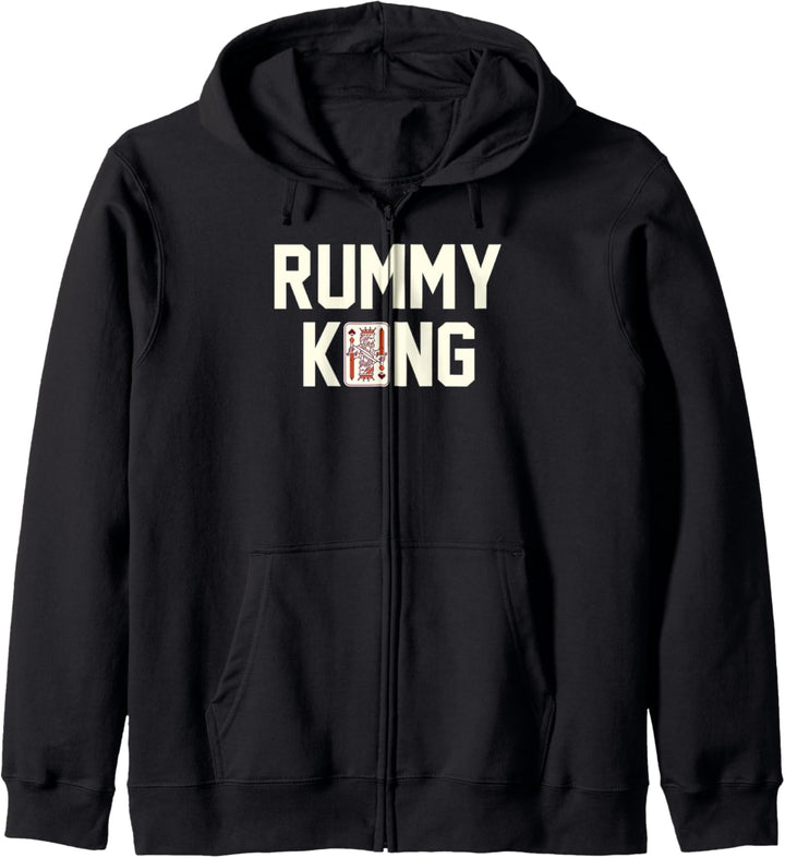 Kartenspiele - Rummy King Kartenspiel Kapuzenjacke