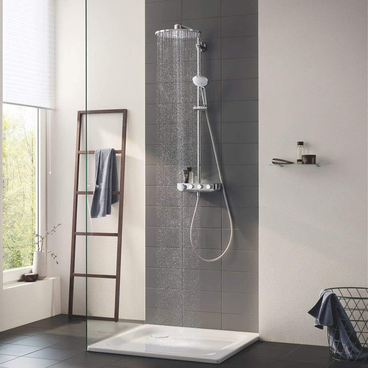 GROHE Euporia Smartcontrol 310 Duo - Duschsystem mit Thermostatbatterie (wassersparend, 3 Strahlarte