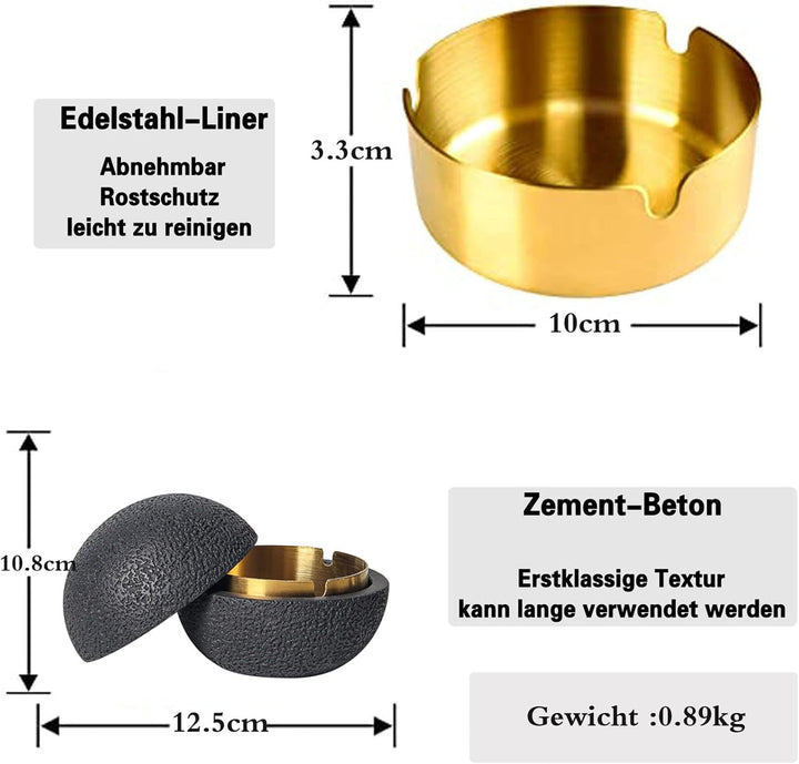 Tischabfalleimer - Ideales Fassungsvermögen, Leicht Zu Reinigen, Allwetter-Mülltonnen - Perfekt Für