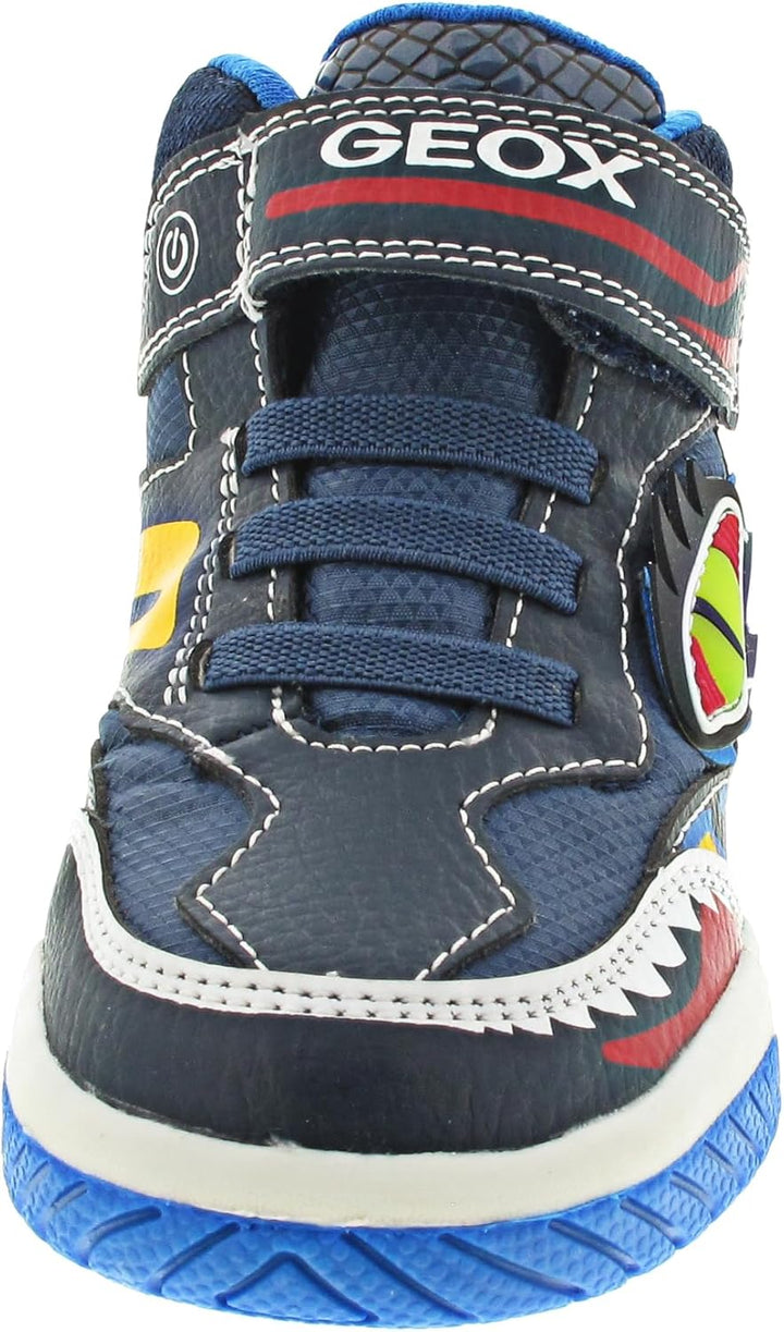 Geox J Inek Boy A Jungen Sneakers 28 EU Navy Lt Blue, 28 EU Navy Lt Blue