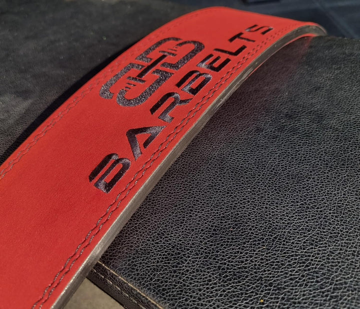 Lever Belt 10mm, Powerlift Gürtel, 100% Leder, Gewichtlifting Belt Strap, Gürtel für Krafttraining X