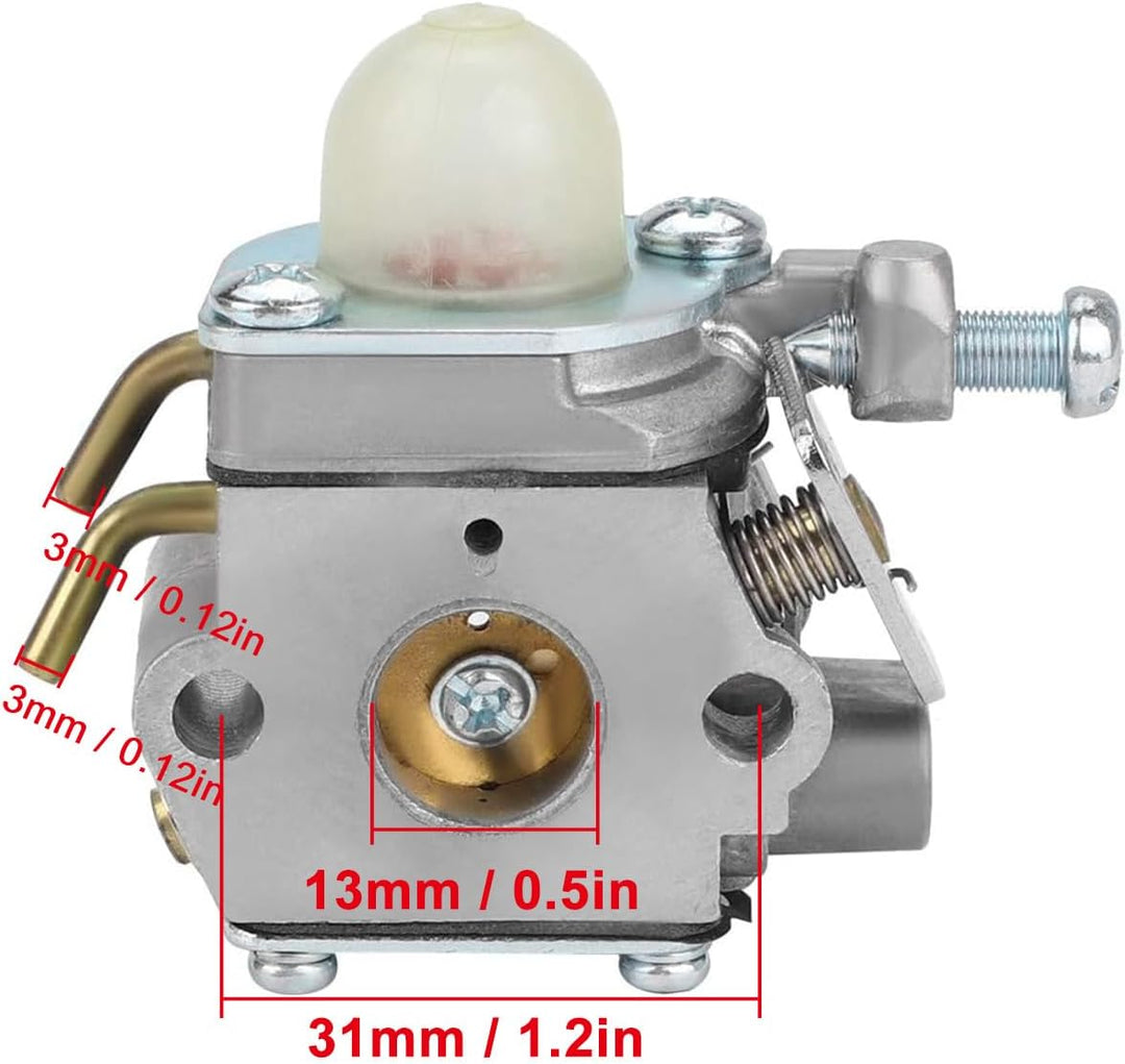 308054001 Vergaser für Homelite 26CC UT08580 UT08981 UT50500 UT50901 UT21947 UT21907 UT21546 UT21566