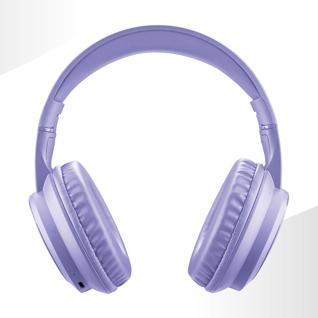 Music Sound Boost, Kabellose Around-Ear-Kopfhörer mit integriertem Mikrofon, 3 EQ-Modi, bis zu 8 Stu