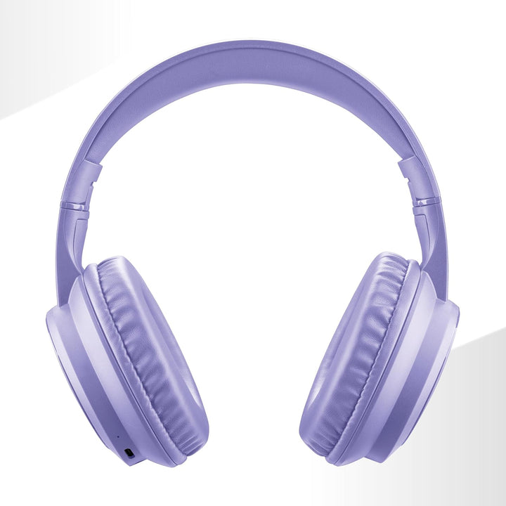 Music Sound Boost, Kabellose Around-Ear-Kopfhörer mit integriertem Mikrofon, 3 EQ-Modi, bis zu 8 Stu