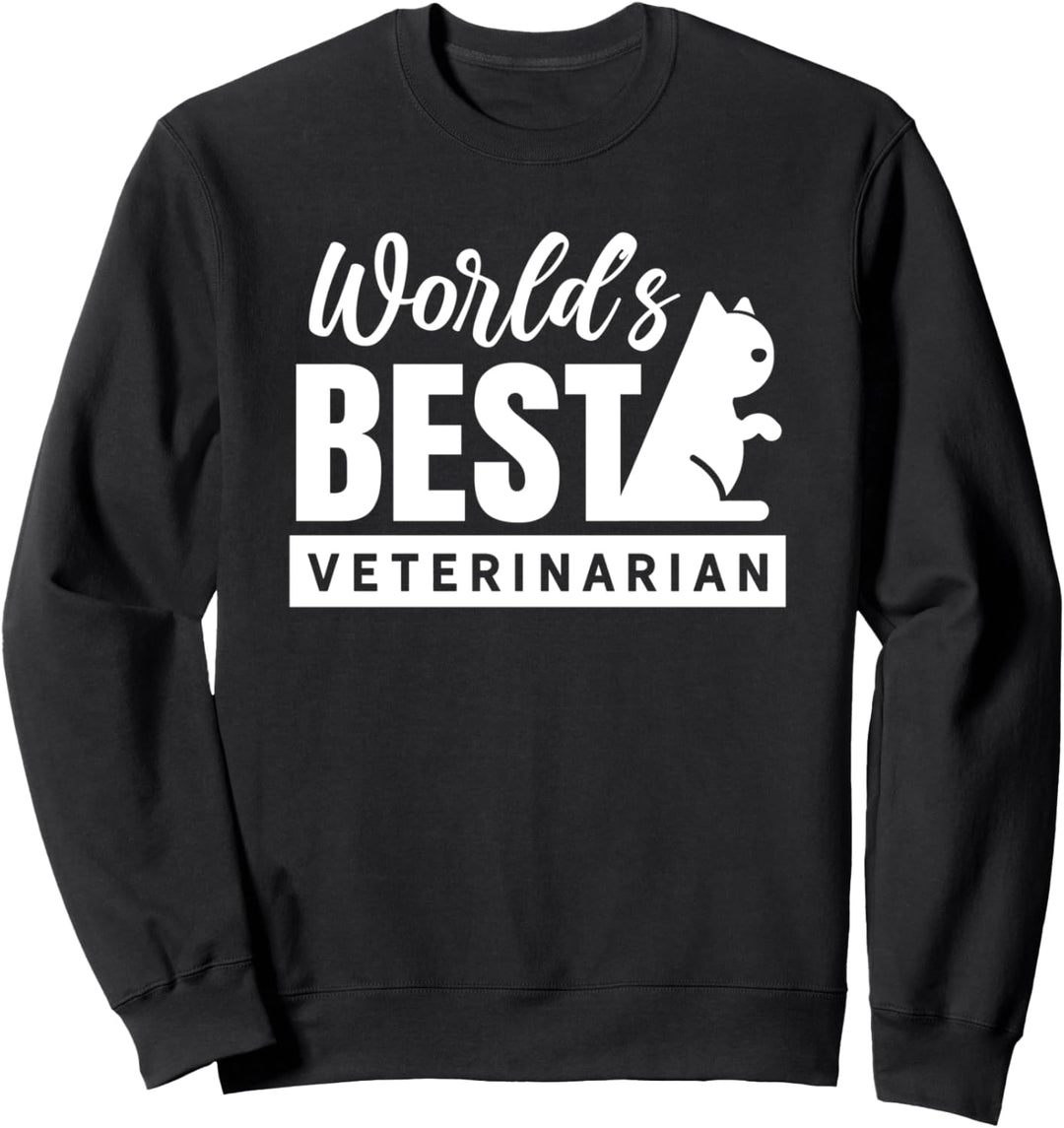 Der Beste Tierarzt Der Welt Veterinär Tierärzte Tierärztin Sweatshirt