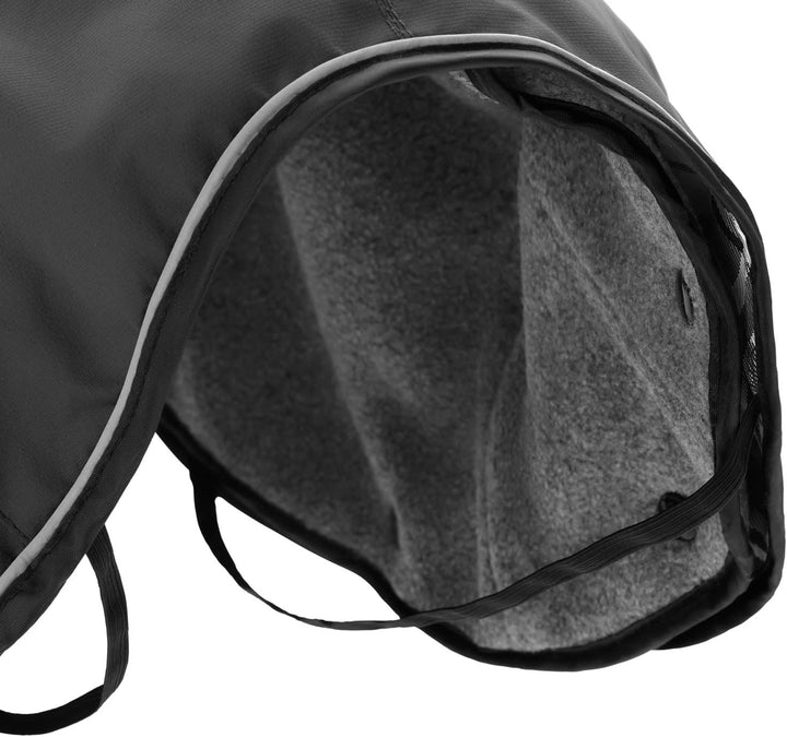 HUNTER UPPSALA Hundemantel, wasserabweisend, reflektierend, 45, schwarz schwarz 45, schwarz 45