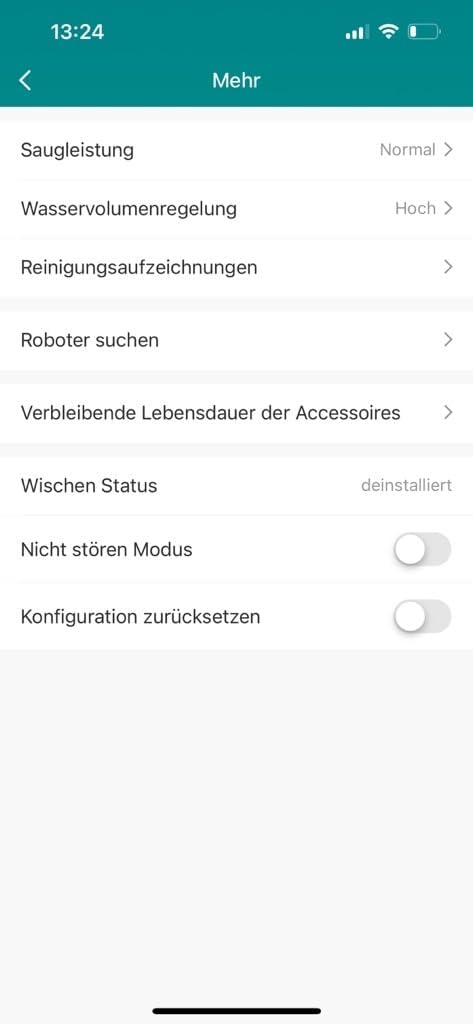 Saugroboter mit Wischfunktion - Staubsauger Roboter - mit APP - 120 Min Akku - Saug und Wischroboter