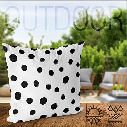 VOID Black Dots Kissenbezug Kissenhülle Sofakissen Kissen Deko Outdoor-Kissen Dekokissen, Kissen Grö