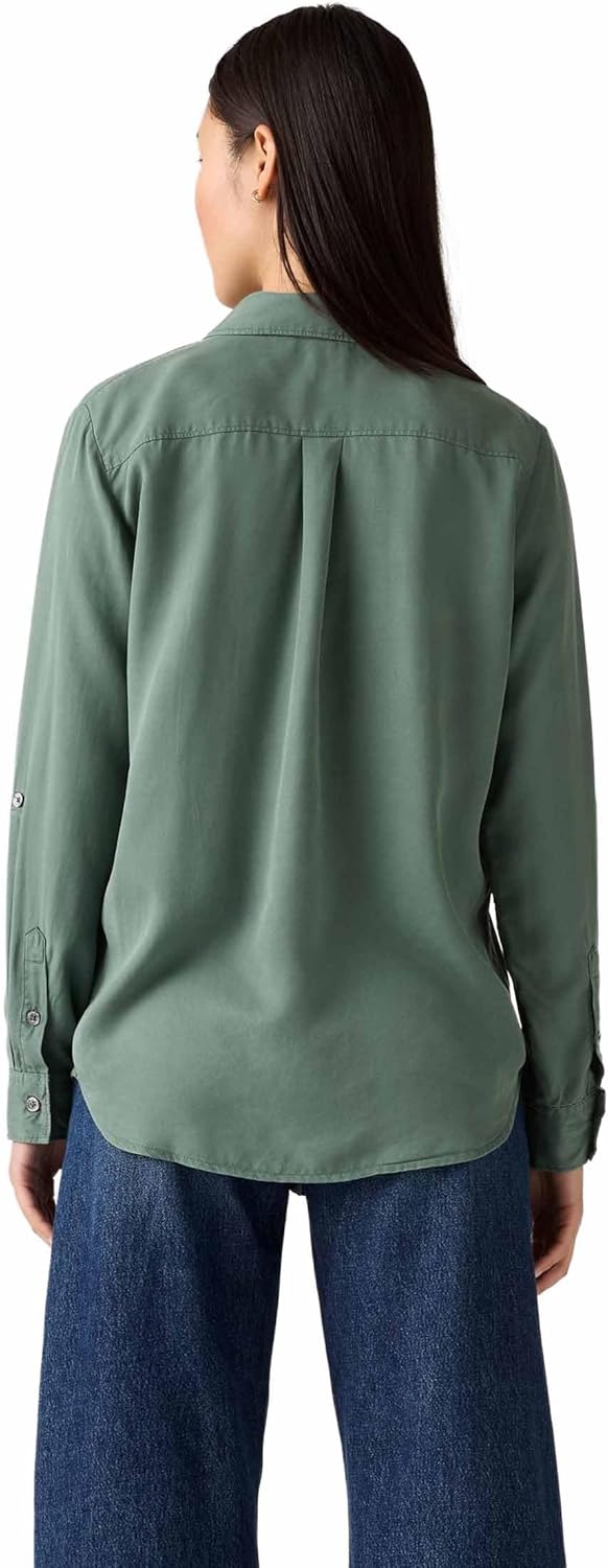 Levi's Damen Doreen Utility Hemd XS Dark Forest, XS Dark Forest