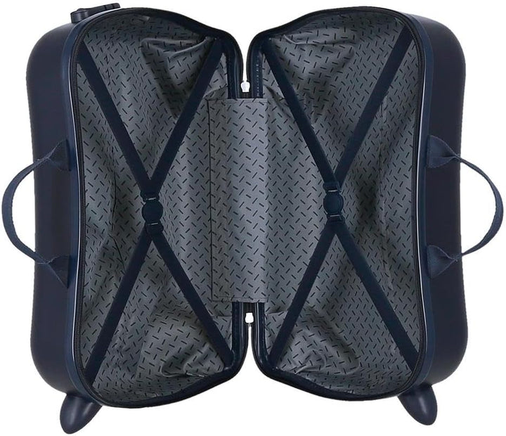 Disney Mickey Mickey on The Moon Kinderkoffer, Blau, 50 x 38 x 20 cm, starrer ABS-Kombinationsversch