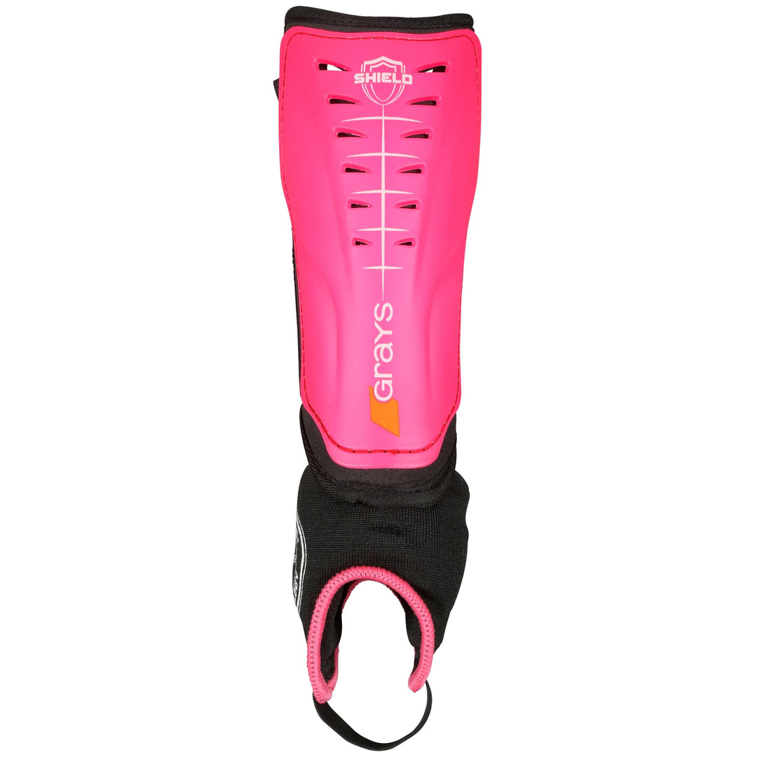 GRAYS Shield Schienbeinschoner L Fluo Pink/Schwarz, L Fluo Pink/Schwarz