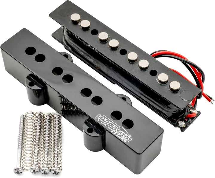 Wilkinson WOJB Vari Gauss Keramik 4-Saiter Jazz Bass Tonabnehmer Steg Pickup für JB Style E-Bass, Sc
