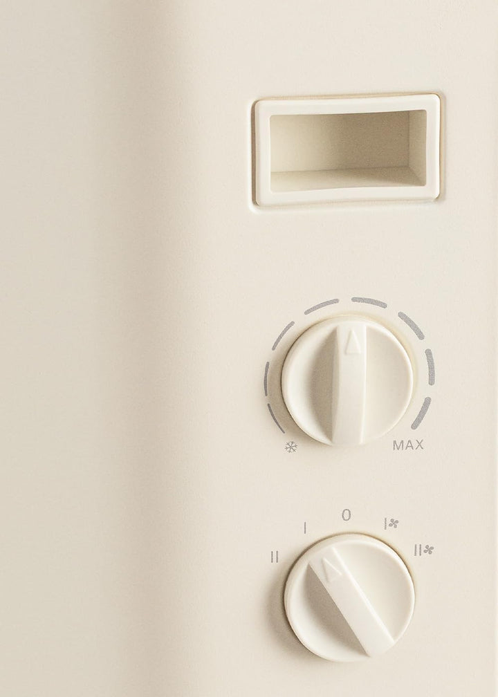 CREATE/WARM HANDY COLOURS/Konvektorheizung Cremeweiss/Ventilator- und Warmluftfunktion, Räume bis zu