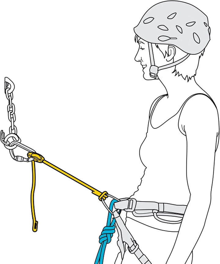 PETZL Standplatzschlinge/Zwischensicherung Connect Adjust klattern, klattern