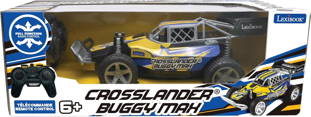 Lexibook, Crosslander Buggy Max, RC22 | Bis zu 15 km/h, 2 wiederaufladbare Akkus, RC-Buggy