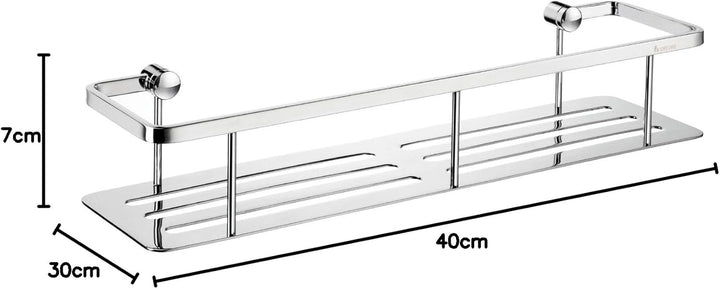 SMEDBO Sideline Design Seifenkorb poliert, Messing, Silber, 45.5 x 10.7 x 8 cm 45.5 x 10.7 x 8 cm Si