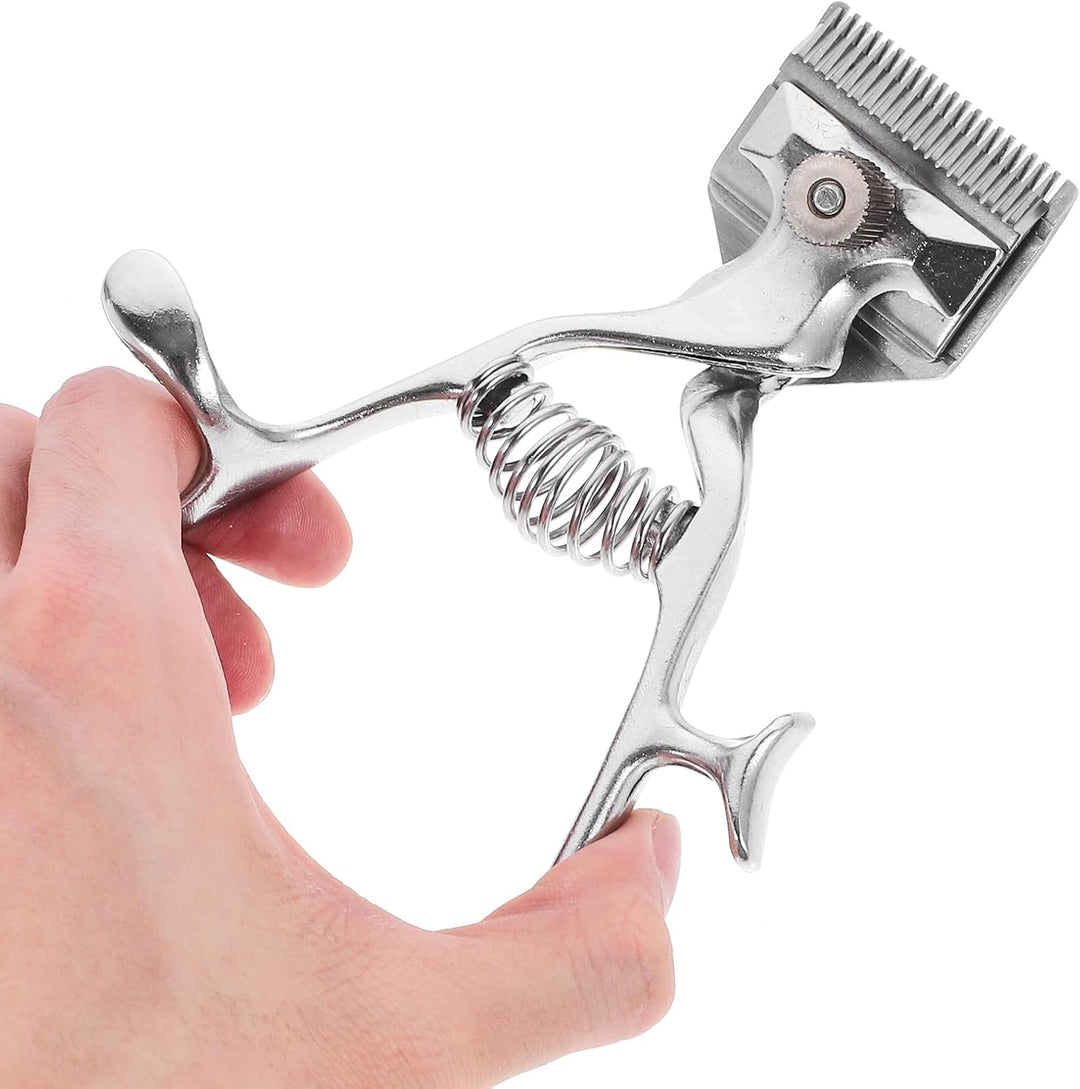 VILLCASE Manueller Haarschneider, Schermaschine Hund, Sehr Leise, Schermaschine Pferd, Handgriff Hun