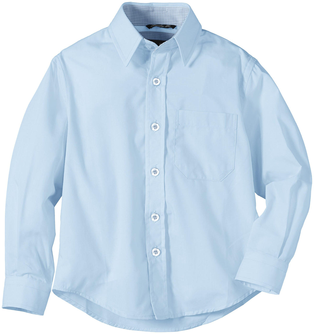 G.O.L. Jungen Hemd mit Kentkragen, Einfarbig 164 Blau (Skyblue 11), 164 Blau (Skyblue 11)