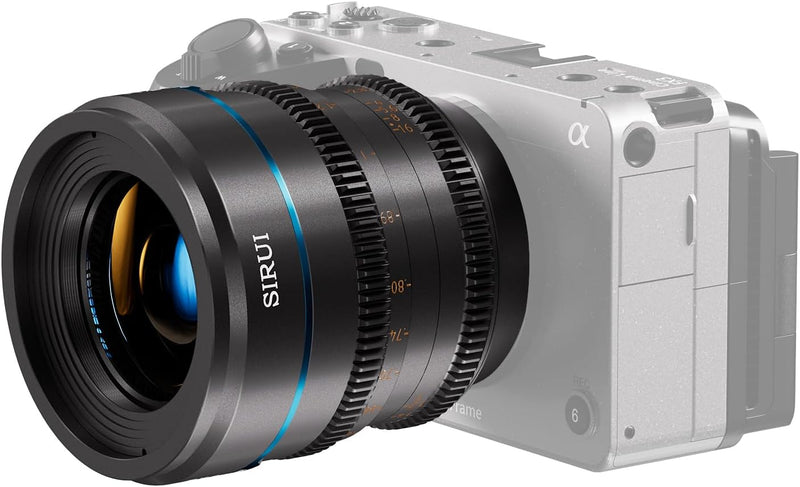 SIRUI Night Walker T1.2 S35 Cine Objektiv-Set, 24 mm, 35 mm, 55 mm, grosse Blende, manueller Fokus (