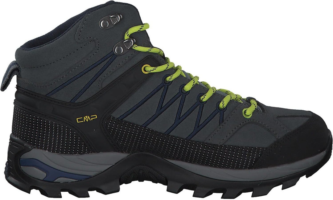 CMP Herren Rigel Mid Shoes Wp Trekking-Schuhe 40 EU Grau Blau Grey B Blue, 40 EU Grau Blau Grey B Bl