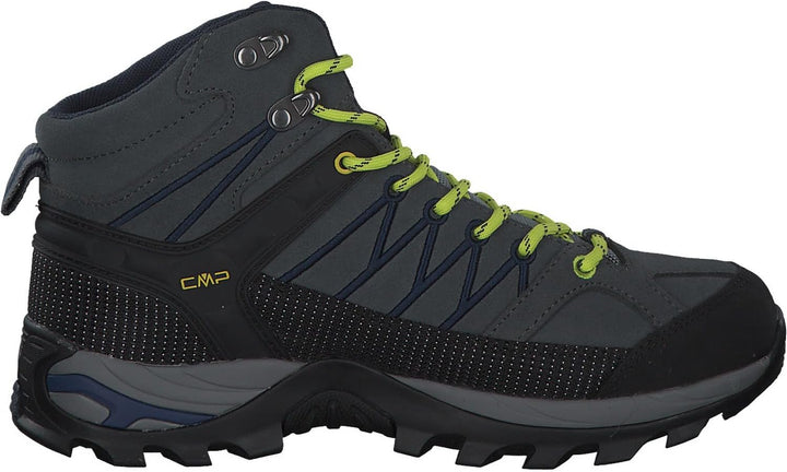 CMP Herren Rigel Mid Shoes Wp Trekking-Schuhe 40 EU Grau Blau Grey B Blue, 40 EU Grau Blau Grey B Bl